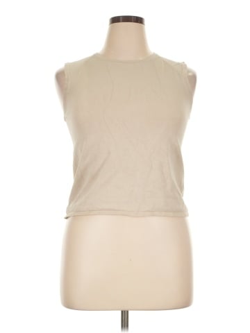 August Silk Sleeveless Top (view 1)