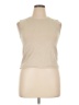 August Silk Tan Sleeveless Top Size XL - photo 1