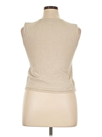August Silk Sleeveless Top (view 2)