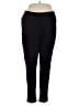 Ellos Solid Black Active Pants Size 22 - photo 1