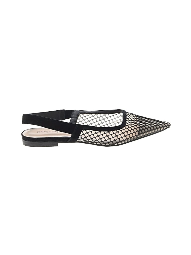 Pre-owned Jeffrey Campbell Flats In Black