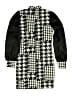 Shein Houndstooth Black Dress Size 10 - photo 2
