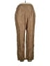 Spenser Jeremy 100% Silk Chevron-herringbone Brown Silk Pants Size 14 - photo 1