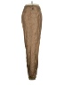 Spenser Jeremy 100% Silk Chevron-herringbone Brown Silk Pants Size 14 - photo 4