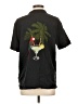 Stussy Solid Black Short Sleeve Blouse Size S - photo 2