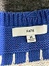 Fate Color Block Blue Pullover Sweater Size M - photo 7