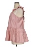 Cotton Bleu Pink Sleeveless Blouse Size L - photo 5