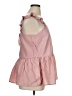 Cotton Bleu Pink Sleeveless Blouse Size L - photo 4