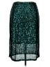 Vince Camuto Metallic Teal Formal Skirt Size XL - photo 2