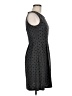 En Focus Studio Polka Dots Gray Casual Dress Size 6 - photo 4