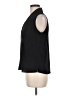Soft Surroundings 100% Polyester Black Sleeveless Blouse Size M (petite) - photo 5