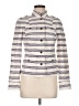 Tory Burch Stripes Ivory Jacket Size 6 - photo 1