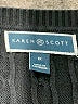 Karen Scott 100% Cotton Black Pullover Sweater Size 1X - photo 7