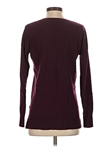Aqua Cashmere Pullover Sweater (view 2)