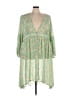Arden B. 100% Polyester Paisley Green Casual Dress Size 4 - photo 1