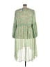 Arden B. 100% Polyester Paisley Green Casual Dress Size 4 - photo 2