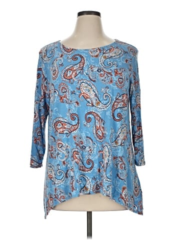 Ruby Rd. 3/4 Sleeve Blouse (view 1)