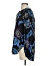 Joe Fresh 100% Polyester Black Long Sleeve Blouse Size S - photo 5