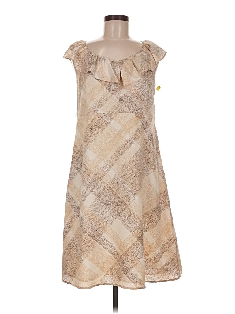 Pre-owned Merona Casual Dress In Tan