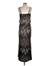 S-Twelve Chevron-herringbone Brown Casual Dress Size M - photo 2