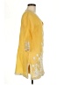 Roberta Freymann 100% Cotton Yellow Short Sleeve Blouse Size M - photo 4