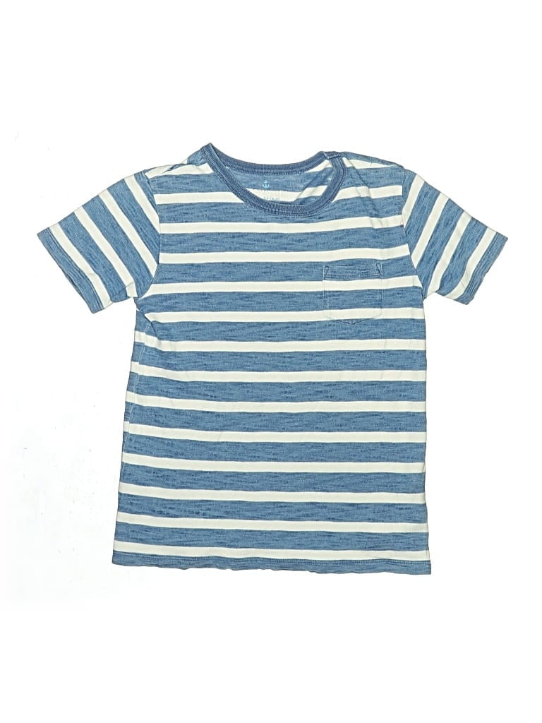 Pre-owned Crewcuts Kids' Short Sleeve T-shirt In Blue