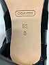 Coach 100% Leather Black Heels Size 8 1/2 - photo 3