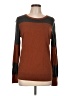 Worthington Color Block Brown Pullover Sweater Size L - photo 1
