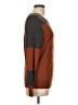Worthington Color Block Brown Pullover Sweater Size L - photo 4