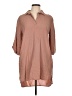 Thread & Supply 100% Lyocell Tan Casual Dress Size L - photo 1