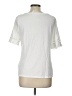 Talbots 100% Pima Cotton White Short Sleeve Top Size L - photo 2