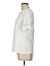 Talbots 100% Pima Cotton White Short Sleeve Top Size L - photo 5