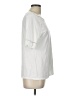 Talbots 100% Pima Cotton White Short Sleeve Top Size L - photo 4