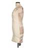 Assorted Brands 100% Polyester Ivory Cocktail Dress Size L (estimated) - photo 5