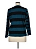 Liz Claiborne Stripes Teal Pullover Sweater Size XL - photo 2