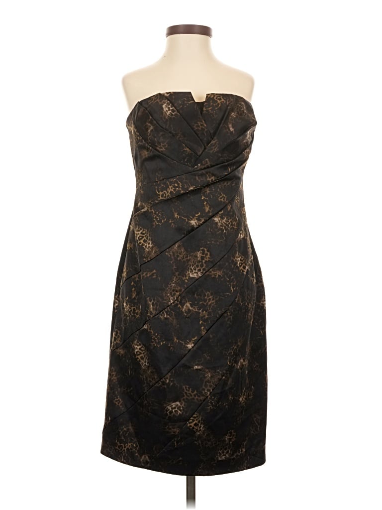 Pre-owned Jessica Simpson Cocktail Dress In Brown