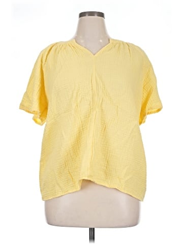 Nine West Short Sleeve Blouse (view 1)