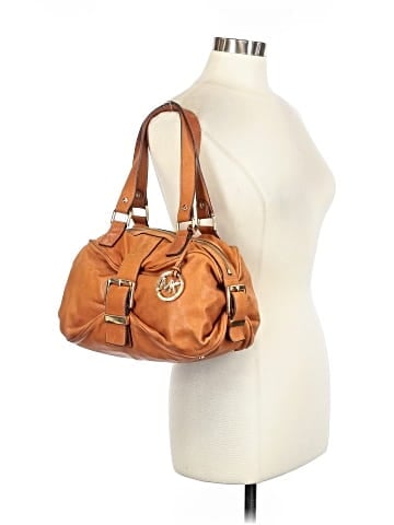 MICHAEL Michael Kors Leather Shoulder Bag (view 2)