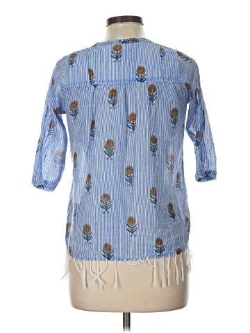 Roberta Roller Rabbit 3/4 Sleeve Button-Down Shirt (view 2)