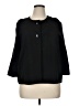 Sag Harbor Black Coat Size 16 - photo 1