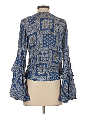 Hummingbird Long Sleeve Blouse (view 2)