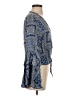 Hummingbird 100% Rayon Blue Long Sleeve Blouse Size S - photo 4