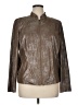 R.Q.T 100% Polyester Metallic Brown Jacket Size XL - photo 1