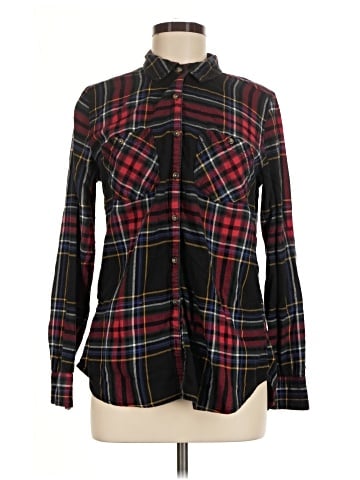 Maurices Long Sleeve Button-Down Shirt (view 1)