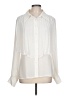 St. John 100% Polyester Ivory Long Sleeve Blouse Size 12 - photo 1
