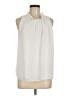 Naked Zebra 100% Polyester Ivory Sleeveless Blouse Size M - photo 1