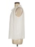Naked Zebra 100% Polyester Ivory Sleeveless Blouse Size M - photo 5