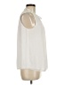 Naked Zebra 100% Polyester Ivory Sleeveless Blouse Size M - photo 4