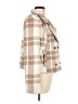 Ashley by 26 International Plaid Ivory Coat Size L - photo 4