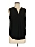 Tribal Black Sleeveless Blouse Size M - photo 1